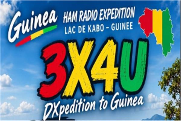 3X4U Guinea by Rockall DX Group 